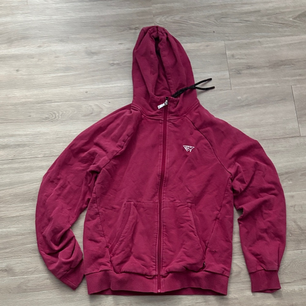 Men's Burgundy Hoodie